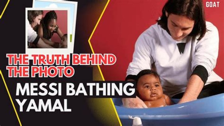 **The Unique Bond: Messi Bathing Lamine Yamal**